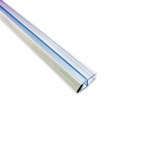 Уплотнитель магнитный, на стекло 8 мм, угол 90°/180°, 2 метра DC 801 (1 штука)