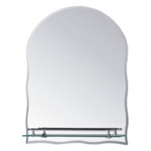 Зеркало для ванны с полкой Ledeme  L651 бесцветное