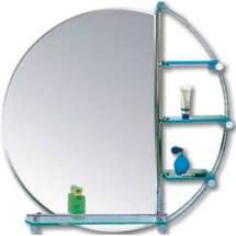 Зеркало для ванны с полкой Ledeme  L603-1