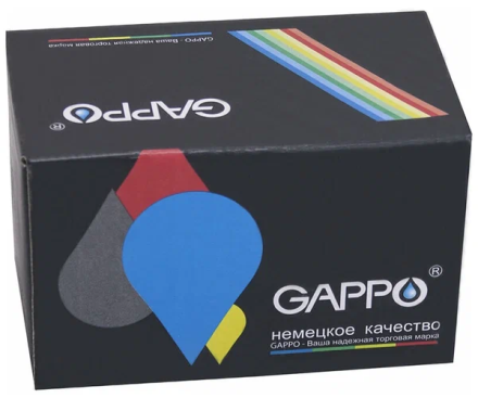 Коллектор Gappo 3/4&quot;х1/2&quot; на 2 вых.регулир.плоскость